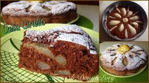 Torta Soffice Pere E Cioccolato
