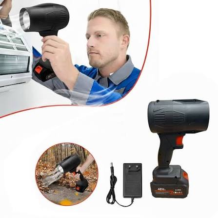Cordless Air Duster, Handheld Dust Blower, Cleaning Air Gun, Turbo Jet