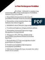 Savesave lima aspirasi sistem pendidikan malaysia for later. Aspirasi Sistem Pendidikan Malaysia