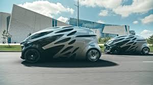 Mercedes Benz Unveils Concept Vehicle That Transforms From Car To Van Electric Car Concept Concept Cars Mercedes Benz Vans