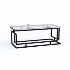 Classic moldings and plenty of shelf space make this coffee table a smart choice for transitional interiors. Nero Rectangular Coffee Table Online Office Furniture In Dubai