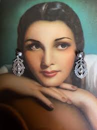 Silver Mexican Frida Earrings