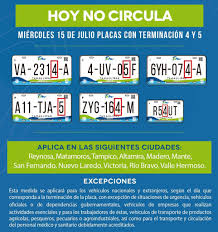 Victoria/descartan sanciones en programa doble hoy no circula. Hoy No Circula Matamoros Tamaulipas