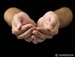 Close Up Of A Man S Cupped Hands Hand Reference Hands Hand Holding Something