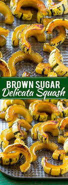 Brown Sugar Delicata Squash Recipe Roasted Delicata Squash Winter Squash Recipe Winter Squash Recipes Delicata Squash Recipe Squash Recipes