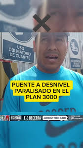 #Plan3000 🔴 Desmienten versión del municipio y confirman la paralización  del Puente a Desnivel del Plan 3000. Desde el municipio se afirmó que el  puente a desnivel del Plan 3000 tiene un 75% de avance ...