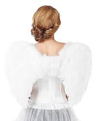 Check spelling or type a new query. White Faux Feather Wings Spirithalloween Com