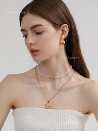 Large Gold Wire Basket