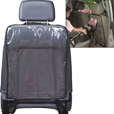 Plastic Car Seat Back Protector Cover Child Baby Kids Kick Mat Mud Dirt Clear Backseat Covers Auto Inter Car Seats Car Seat Accessories Baby Car Seat Protector