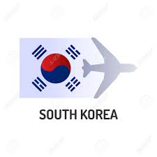 Thai airlines, united airlines, garuda indonesia, tigerair, air asia, aeroflot. Flag Of South Korea Color Line Icon Airline Network International Flights Popular Tourist Destination Pictogram For Web Page Mobile App Promo Ui Ux Gui Design Element Editable Stroke Royalty Free Cliparts Vectors