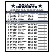 Click here for more sports 9 to start 2021. Free 2019 Dallas Cowboy Football Schedule Magnet Hunt4freebies
