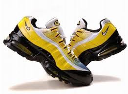 Black And Yellow Air Max 95 Nike Air Max 95 Men S White Yellow Black Nike Shoes Air Max Nike Air Max 95 Mens Nike Shoes