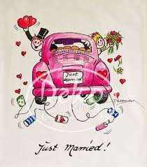 Heidemarie Brosien Just Married Passe Partout Bild Exklusive Geschenke Schrift Karten Geschenke