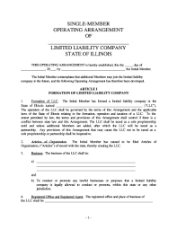 The master llc operating agreement generally provides rules for the . Sample Operating Agreement Fill Out And Sign Printable Pdf Template Signnow