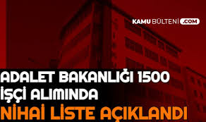 Bugün düzenlenen kura ile tarım ve orman bakanlığı'nda görev alacak yeni memurlar isimleri tarimorman.gov.tr adresinden duyurulacak. Adalet Bakanligi Isci Alimi Nihai Listeleri Aciklandi Iste Iskur Giris Nihai Liste Sorgulama Ekrani Ve Kura Cekimi Tarihi