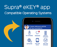 Load the ekey® app on your smartphone to open keyboxes and transmit information to the supraweb data system. Ekey Turns Your Smartphone Into Your Lockbox Key