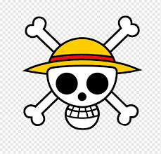 I vectored it and removed the japanese text from the top and just continued the line across. One Piece Logo Monkey D Luffy One Piece Usopp Logo Pirate Hat Manga Jolly Roger Smiley Png Pngwing