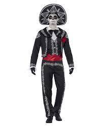 La catrina ist eine figur, die symbolisch für den dia de los muertos geworden ist und häufig im verbindung mit dem tag der toten dargestellt wird. Day Of The Dead Brautigam Kostum Tag Der Toten Kostum Horror Shop Com