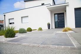 Entrees Paysageres Jardins De Vendee Entree De Maison Exterieur Amenagement Devant Maison Amenagement Jardin Devant Maison