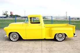 Image result for Chrome Yellow 1955 Truck