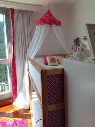 Diy Canopy Over Loft Bed Ikea Kura Kids Bed Canopy Ikea Kura Hack