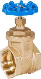 2" Brass Gate Valve FNPT | ValveKing
