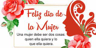 · detrás de una mujer poderosa se encuentra ella misma . Imagenes Feliz Dia De La Mujer 2022 Con Mensajes Lindos Hoypoemasdeamor Com