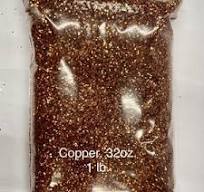Glitter, Copper, 1 pound, craft glitter