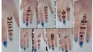 30+ gambar henna simple terbaru. Tutorial Henna Tangan Simple Pemula