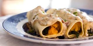 Rich Vegetarian Cannelloni With Butternut Squash Pecans And Mascarpone Recipe In 2020