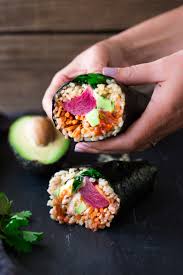 Jul 10, 2020 · not all sushi is gluten free. How To Make A Sushi Burrito Feasting At Home