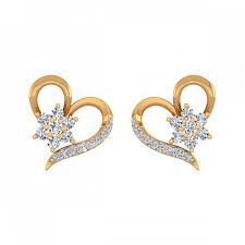 Brilliant halo stud earrings with 1/2ct of diamonds in sterling silver. Gold Diamond Earrings Earrings Jewelry Valresa Com