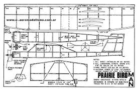 Prairie Bird Manaerofred Free Model Airplane Plans