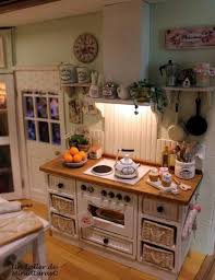 Magnifique Miniature De Cuisine Meubles Maison De Poupee Cuisine Miniature Maison De Poupee