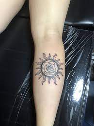Itchacome Rose Tattoo Tattoos Sun Tattoo Rose Tattoo