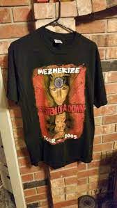 System Of A Down Mezmerize Tour Shirt 2005 Tour Shirt Shirts System Of A Down
