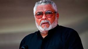 Late Jerry John Rawlings with his beautiful family