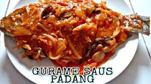 Gurame goreng dengan sambal mangga. Resep Masak Gurame Saus Padang Super Enak Youtube