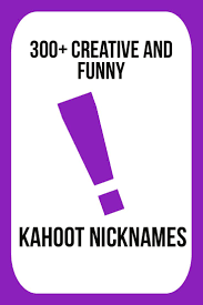 300 Creative And Funny Kahoot Names Find Nicknames In 2021 Kahoot Funny Names