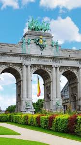 Cinquantennaire Park Brussels Belgium Hd Iphone Wallpapers Bruselas Brujas Bruselas Banderas Del Mundo