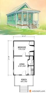 Charming Tiny Cottage Plan By Marianne Cusato 400sft 1 Bedroom 1 Bathroom Coastal Cottage Cottage House Plans Tiny House Floor Plans Cottage Style House Plans