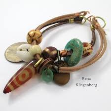 Making bracelets for my daughter who is t1d. Safari Leather Bracelet For Guys Gals Tutorial Jewelry Making Journal