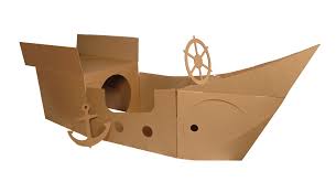 Cardboard Pirate Ship Google Search Cardboard Pirate Ship Pirate Ship Pirate Ship Playhouse