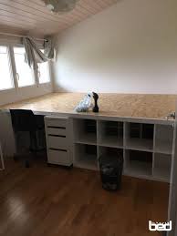 Lit Estrade Bed House Cute Room Decor Diy Platform Bed Diy Bed