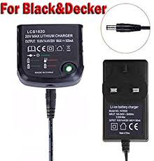 Black And Decker Weed Eater Battery Charger 18v Janri Replacement Lcs1620 Lcs1620b Charger 20v Max Lithium Battery Charger For Black And Decker 14 4v 18v Lithium Ion Battery Lbxr20 Lbxr20 Ope Lb20 Lbx20 Lbx4020 Lb2x4020 Lbxr2020 Ope Bl1514 Lbxr16 Amazon Co Uk Diy Tools
