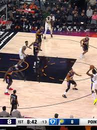Huff Starts Game with a Dunk