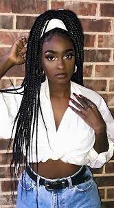 23 Best Long Box Braids Hairstyles And Ideas Page 2 Of 2 Stayglam Box Braids Hairstyles Box Braids Styling Long Box Braids