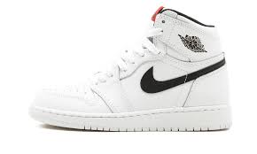 Nike Air Jordan 1 Black And White Womens Air Jordan 1 Retro High Og Bg 575441 102 Nike Shoes Air Force Air Jordans Womens Shoes Wedges