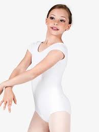 Girls Short Sleeve Dance Leotard