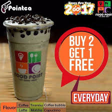 Foodpoint New Promo Buy 2 Get 1 Free Foodpoint Point Tea Promosi Tahun Baru Untuk Pencinta Foodpoint Piih R Latte Flavors New Year S Food Instagram Posts